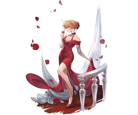 碧蓝幻想 薇拉 誓约晚礼服