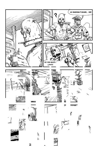 PES021 亡命加油站系列 铁头老骨OLDBONE