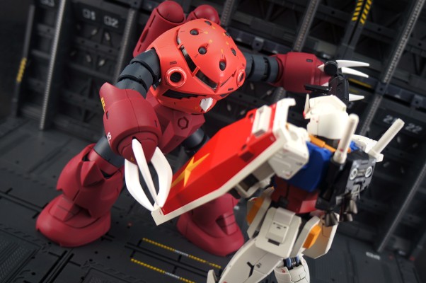 MG 1/100 シャア専用魔蟹【クリア外装パーツ付き】