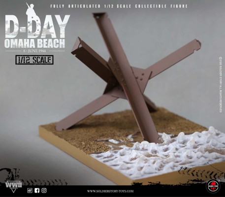 SSM005 二战美军第二游骑兵营 中士 诺曼底登陆