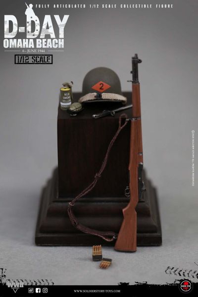 SSM005 二战美军第二游骑兵营 中士 诺曼底登陆