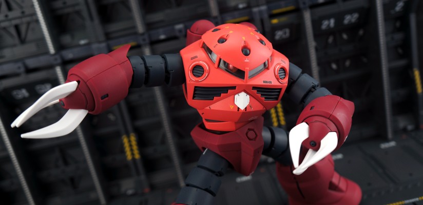 MG 1/100 シャア専用魔蟹【クリア外装パーツ付き】