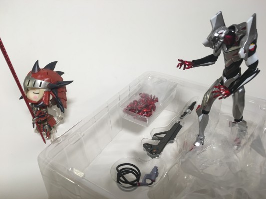 粘土人#993-DX 怪物猎人:世界  雄火龙装女猎人