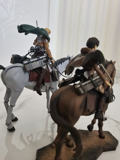 一番赏 进击的巨人 ～壁外调査女型捕缚作戦～ 进击的巨人 リヴァイ 骑马手办 