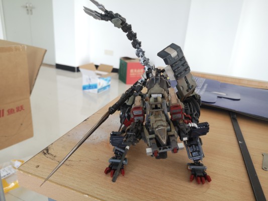 六角机牙 牙机将 装甲型：骑士 白色