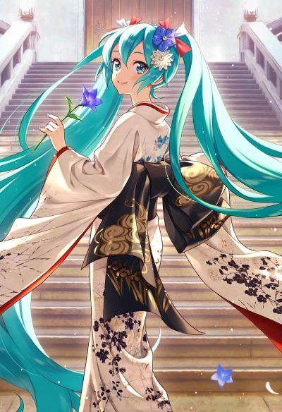 粘土人#1427 VOCALOID 初音未来 冬木小袖