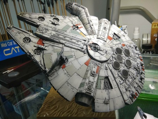 星球大战系列塑料模型 星球大战:天行者崛起 千年隼号