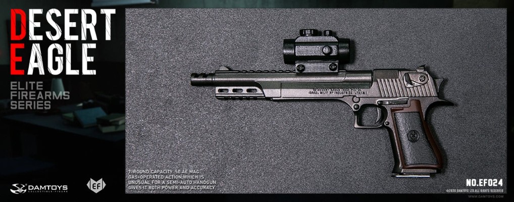 EF024 .50沙漠之鹰手枪 套装组-黑色款