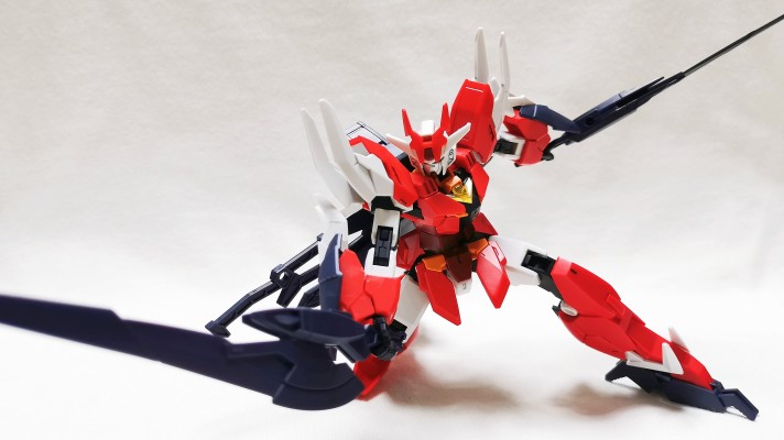 HG  高达创形者：再起  核心高达 (实战配色)+火星四型装甲