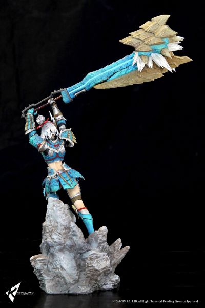 怪物猎人 雷狼龙 女猎人