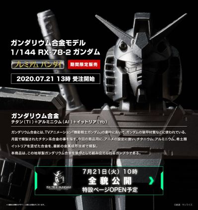 高达尼姆合金系列 机动战士高达 RX-78-2 高达