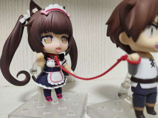 粘土人#1238 猫娘乐园 Vol.1 La Soleil 开店了！  巧克力