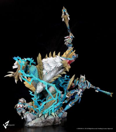 怪物猎人 雷狼龙 电气同捆套装