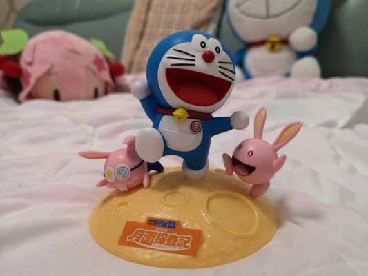 PM 手办 哆啦A梦 のび太の月面探査记 哆啦A梦 