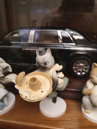 《画猫·雅宋》系列手办--勾栏瓦舍