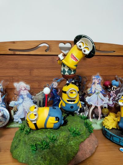 首要收藏手办 神偷奶爸2 小黄人高尔夫