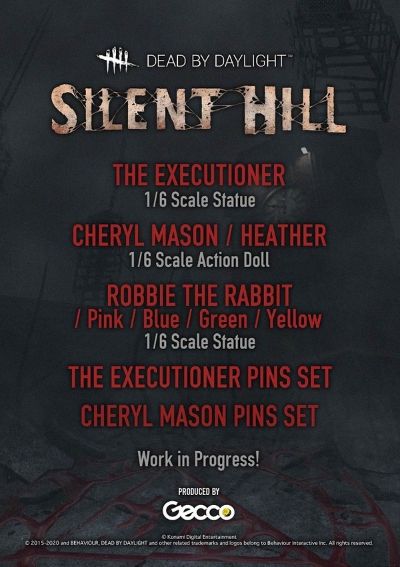 寂静岭 ＆ 黎明杀机 兔子罗比 蓝色