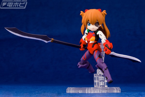 桌面军队 《新世纪福音战士新剧场版》 	式波·明日香·兰格雷与新世纪福音战士2号机