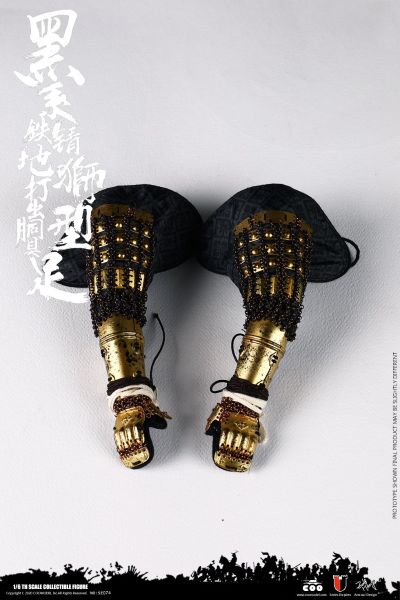 SE074  1/6 帝国系列 合金压铸 - 黑系铁锖地狮型打出胴具足（传奇版）