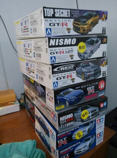 24258 1/24 日产 天际线 GT-R V・spec Ⅱ (R34)