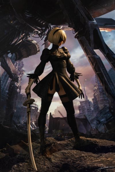 FLARE 尼尔:机械纪元 No2号B型 DX Version