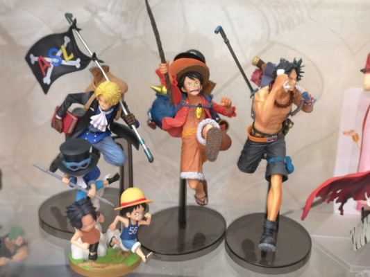 一番赏 海贼王 サボ&ポートガス・D・エース&モンキー･D･路飞 