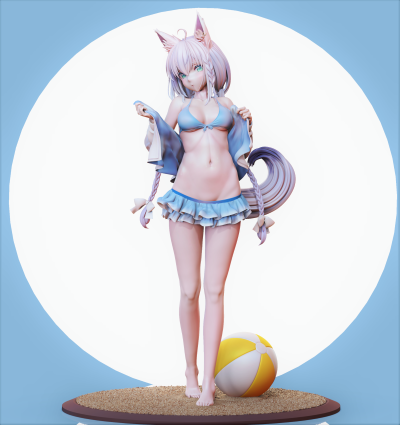 hololive 白上吹雪 泳装Ver.