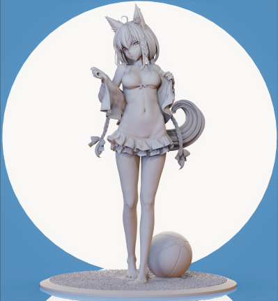 hololive 白上吹雪 泳装Ver.