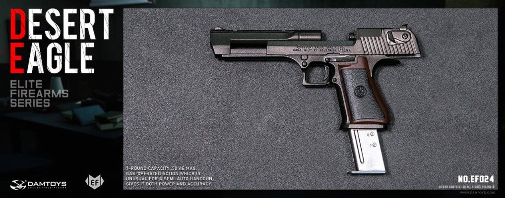 EF024 .50沙漠之鹰手枪 套装组-黑色款