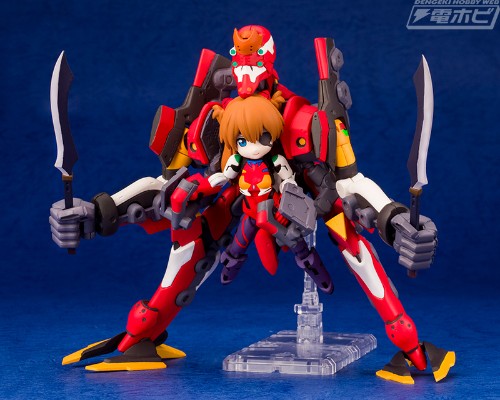 桌面军队 《新世纪福音战士新剧场版》 	式波·明日香·兰格雷与新世纪福音战士2号机