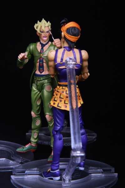 超像可动 JOJO的奇妙冒险 第五部 黄金之风 紫烟