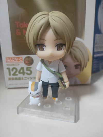 粘土人#1245 夏目友人帐 夏目贵志&斑 （猫咪老师）