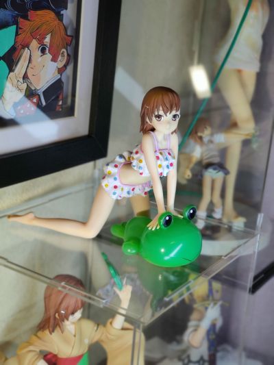 某科学的超电磁炮 御坂美琴 皱边泳衣、呱太泳圈