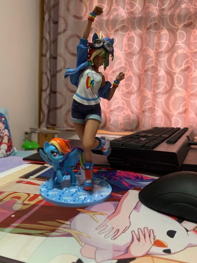 美少女雕像 彩虹小马美少女 云宝黛西