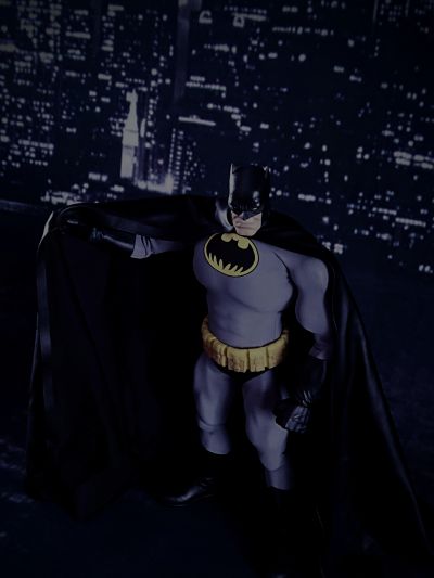 REAL ACTION HEROES #653 蝙蝠侠&蝙蝠侠：ダークナイト・リターンズ 蝙蝠侠 The Dark Knight Returns ver.