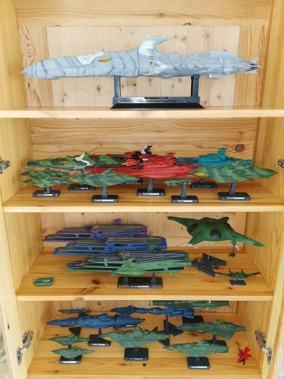 宇宙战舰大和号2199 1/1000 卡米拉斯舰SET1