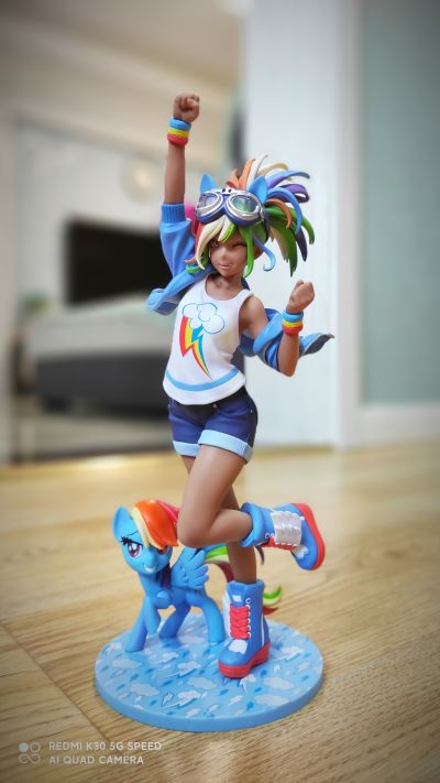 美少女雕像 彩虹小马美少女 云宝黛西