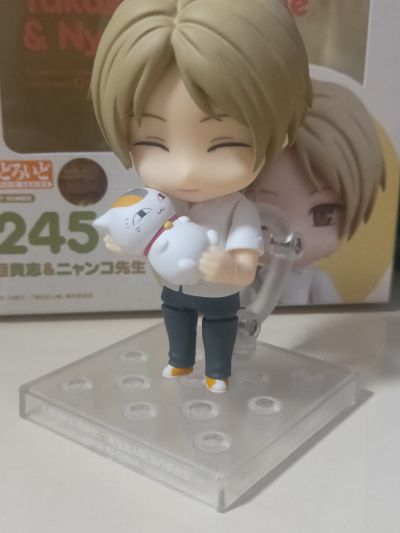 粘土人#1245 夏目友人帐 夏目贵志&斑 （猫咪老师）