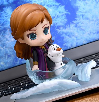 粘土人#1442 冰雪奇缘2 安娜&雪宝 Travel Dress