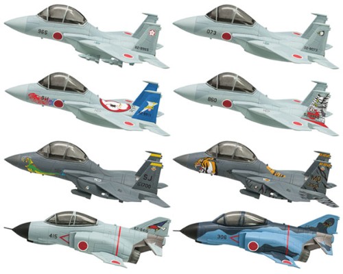 Chibi Scale 战斗机F-15&F-4