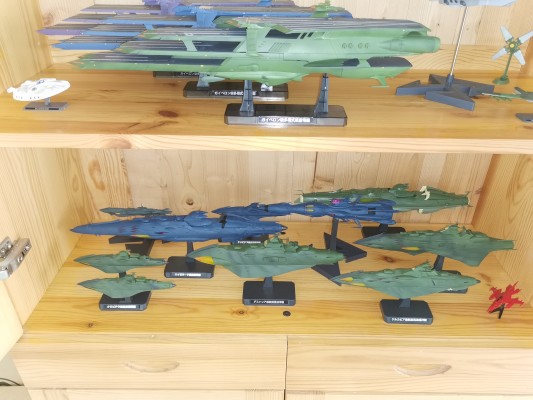 宇宙战舰大和号2199 1/1000 卡米拉斯舰SET1