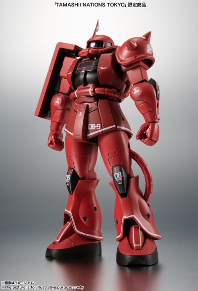 ROBOT魂＜SIDE MS＞ MS-06S 夏亚专用扎古 ver. A.N.I.M.E.～拟真标志～【TAMASHII NATIONS 东京 限定品】