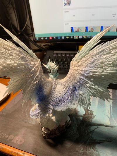 一番赏 怪物猎人：世界 冰原 冰咒龙 Monster Trophy