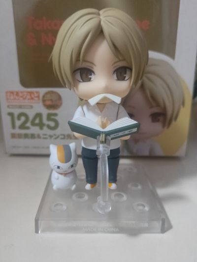 粘土人#1245 夏目友人帐 夏目贵志&斑 （猫咪老师）