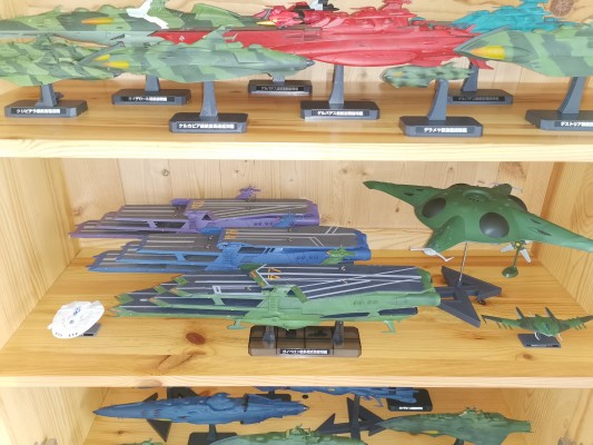 宇宙战舰大和号2199 1/1000 卡米拉斯舰SET1