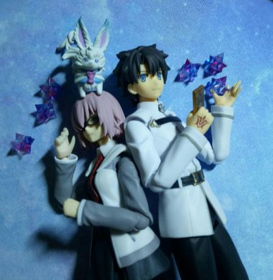 figma #EX-51 Fate / Grand Order 玛修·加拉哈德&芙芙 Shielder
