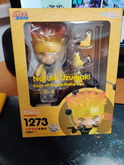 粘土人 #1273  火影忍者 疾风伝 漩涡鸣人 六道仙人模式