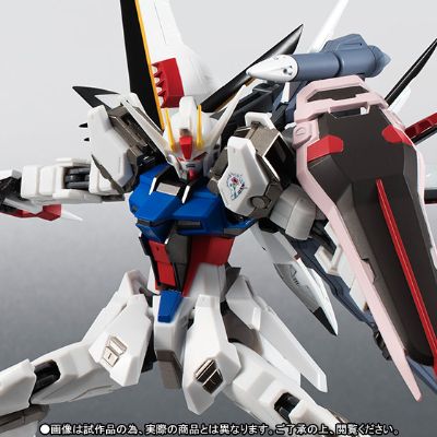 ROBOT魂 R-SP 机动战士高达SEED DESTINY MBF-02+EW454F 嫣红强袭高达 大鸳装备&MBF-02 嫣红强袭高达 基拉宇宙战版