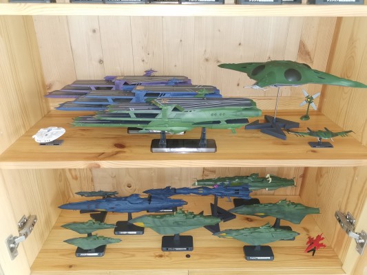 宇宙战舰大和号2199 1/1000 卡米拉斯舰SET1