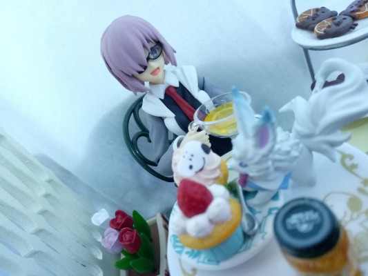 figma #EX-51 Fate / Grand Order 玛修·加拉哈德&芙芙 Shielder